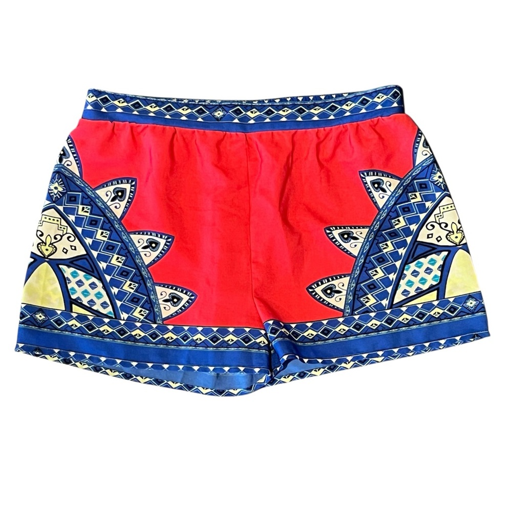 SWEET WANDERER Boho Colorful Shorts Sz Medium Festival Beach Vacation Tropical